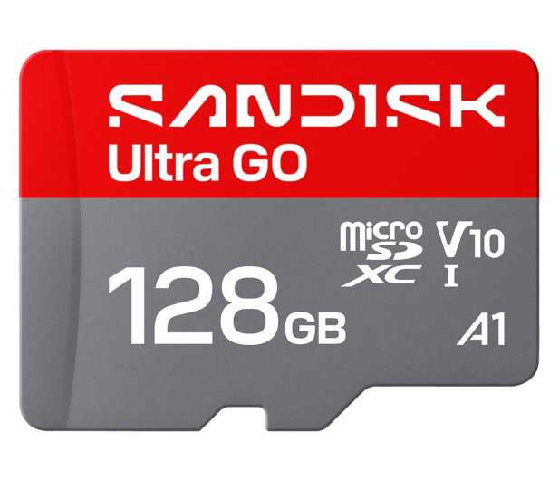 Sandisk 128GB microSDXC Ultra Go UHS-I 190MB/s - 1549243 - zdjęcie